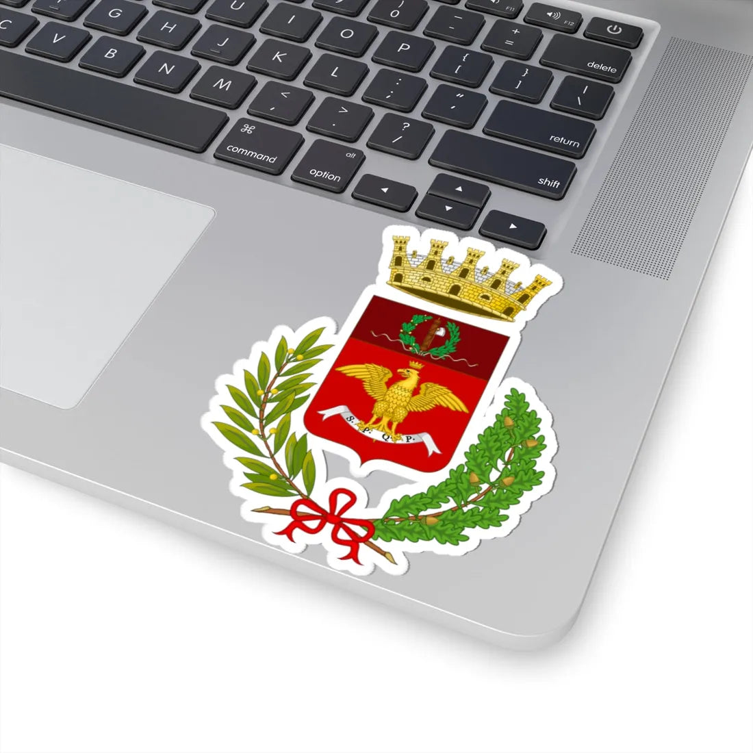 Palermo-Stemma DCG 18 Maggio 1942 (Italy) (Coat of Arms) STICKER Vinyl Kiss-Cut Decal - The Sticker Space