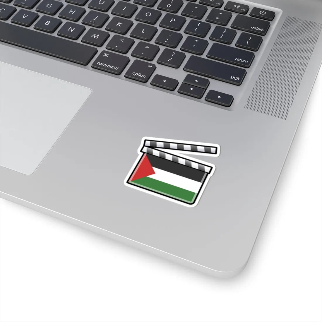 Palestine film clapperboard (Palestine) STICKER Vinyl Kiss-Cut Decal - The Sticker Space