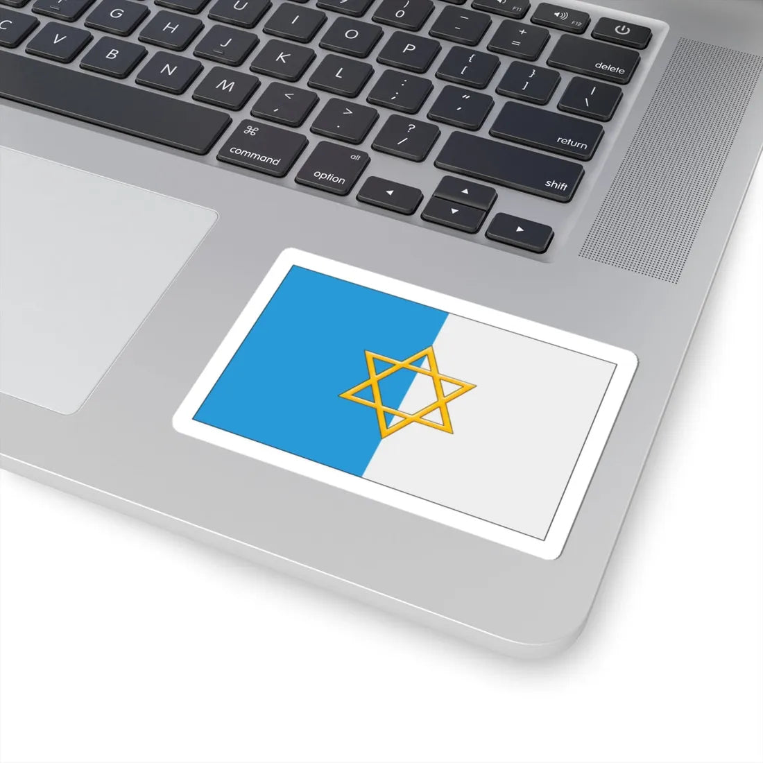 Palestine flag 1924 British Mandate (Israel) STICKER Vinyl Kiss-Cut Decal - The Sticker Space