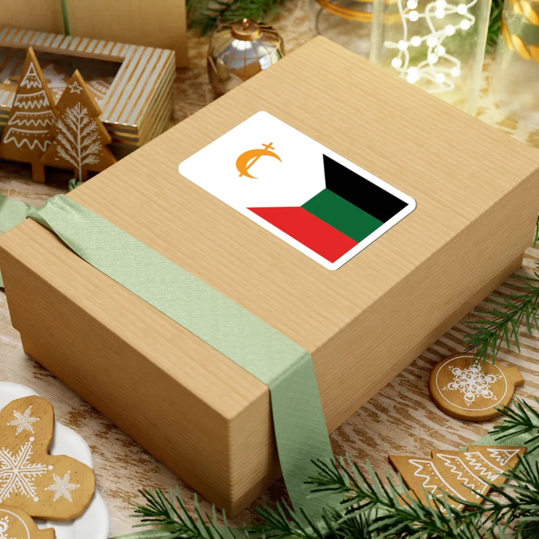 Palestine Flag Proposal 1 (Palestine) STICKER Vinyl Kiss-Cut Decal - The Sticker Space