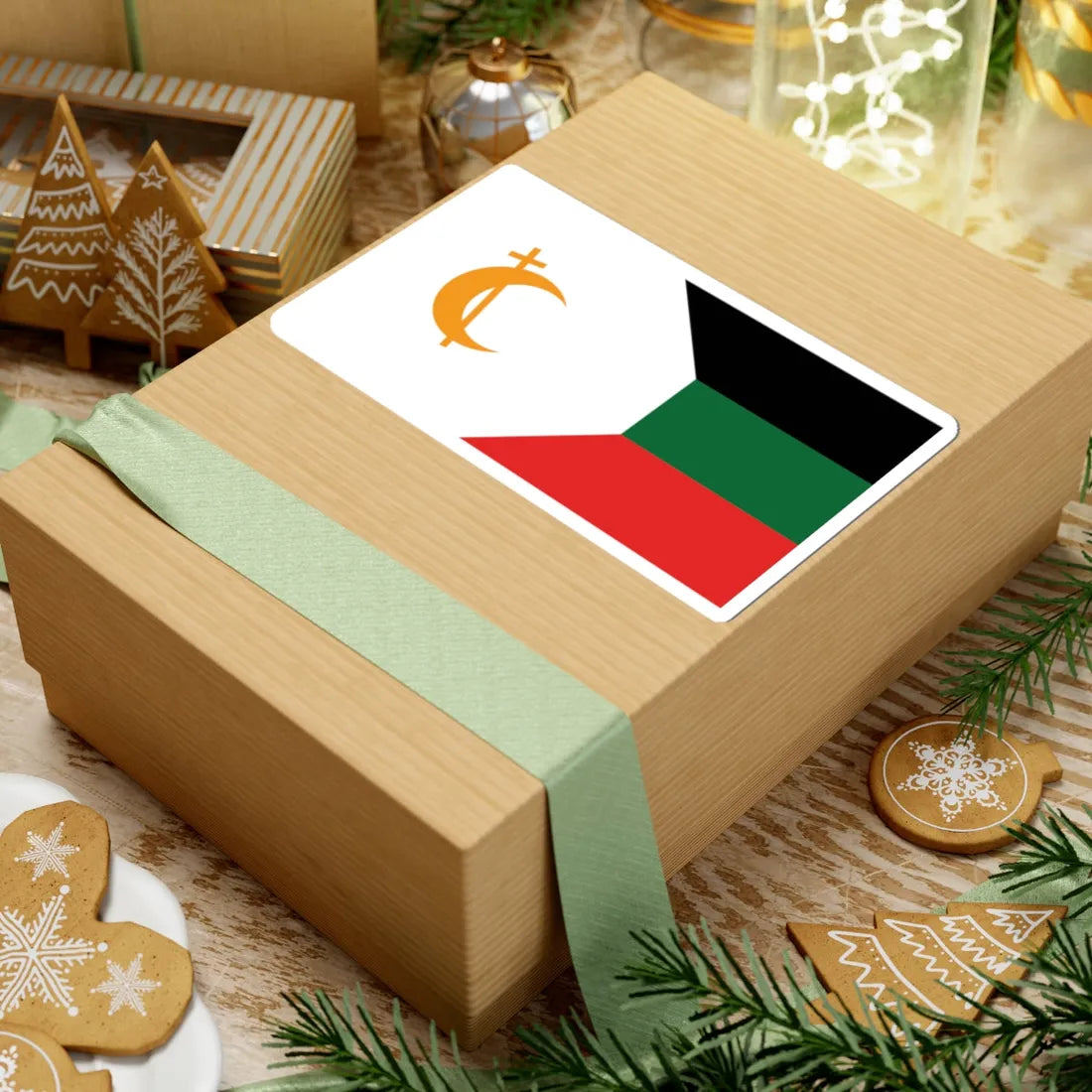 Palestine Flag Proposal 1 (Palestine) STICKER Vinyl Kiss-Cut Decal - The Sticker Space