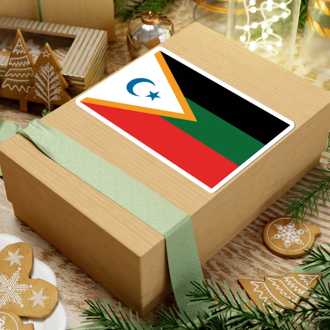 Palestine Flag Proposal 2 (Palestine) STICKER Vinyl Kiss-Cut Decal - The Sticker Space