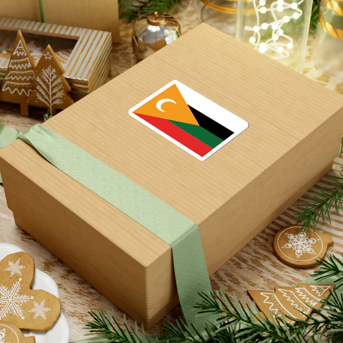 Palestine Flag Proposal 3 (Palestine) STICKER Vinyl Kiss-Cut Decal - The Sticker Space
