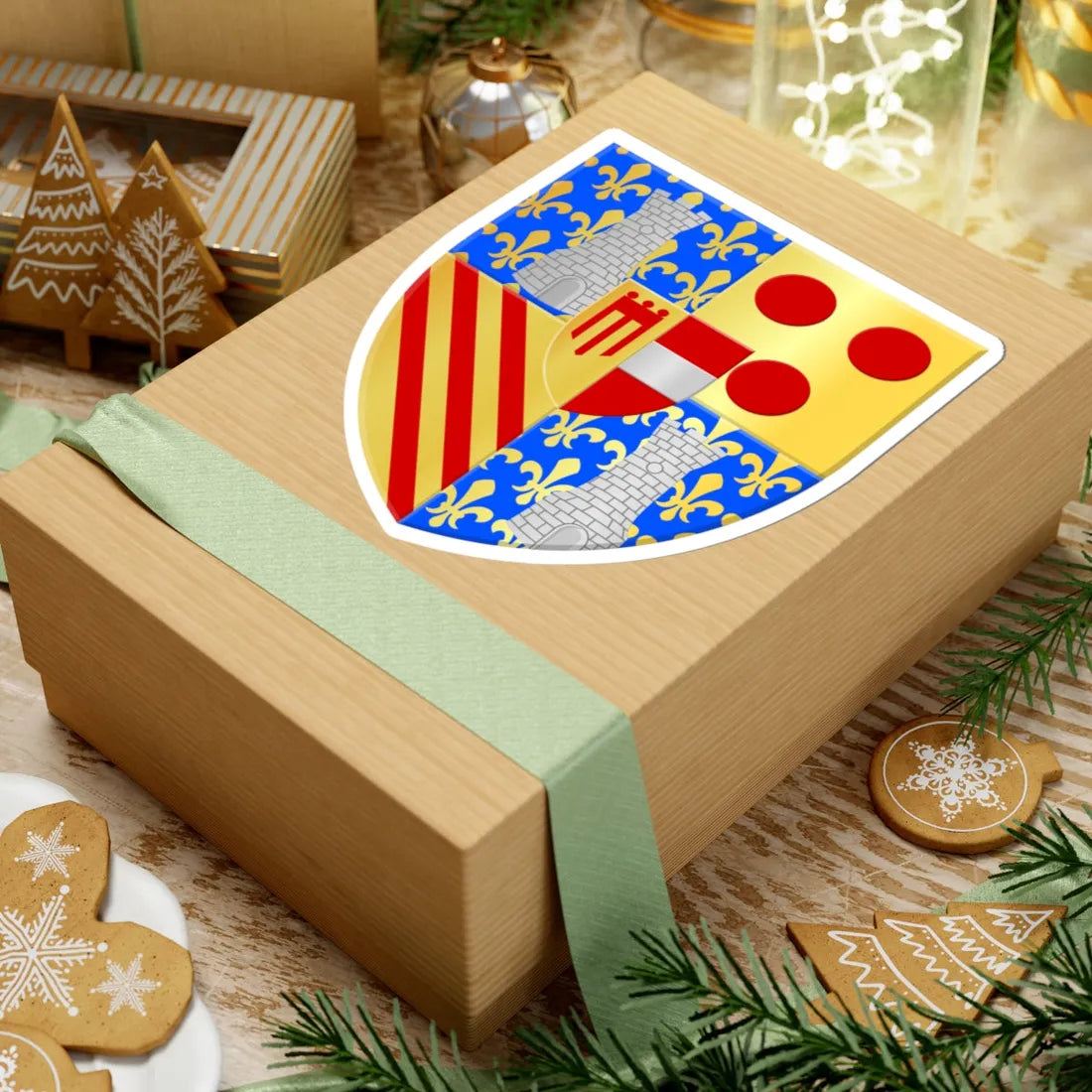 Paliseul wapen (Belgium) (Coat of Arms) STICKER Vinyl Kiss-Cut Decal - The Sticker Space