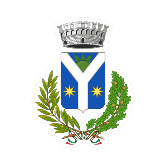 Pallare-Stemma (Italy) (Coat of Arms) STICKER Vinyl Kiss-Cut Decal 2 Inch White - The Sticker Space