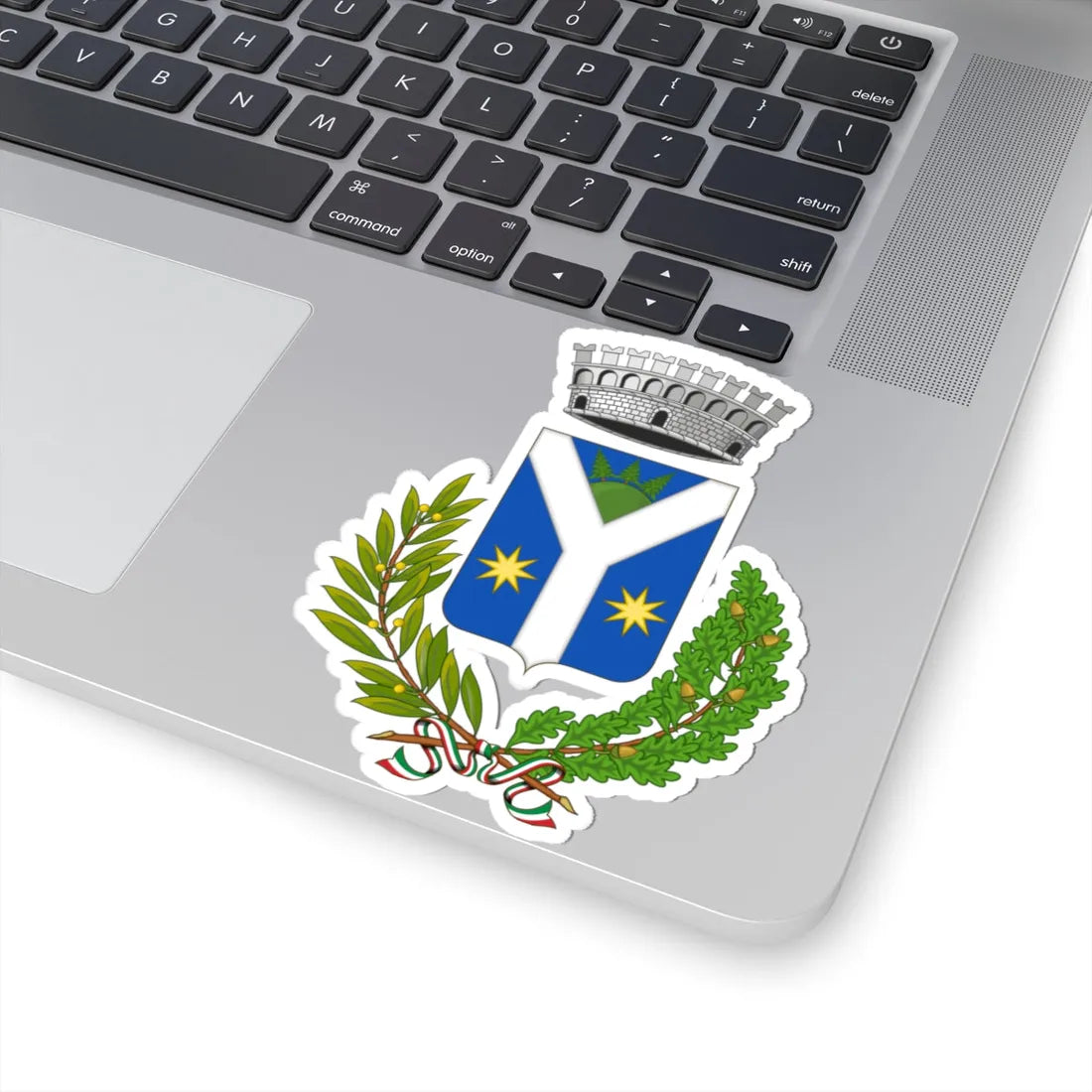 Pallare-Stemma (Italy) (Coat of Arms) STICKER Vinyl Kiss-Cut Decal - The Sticker Space