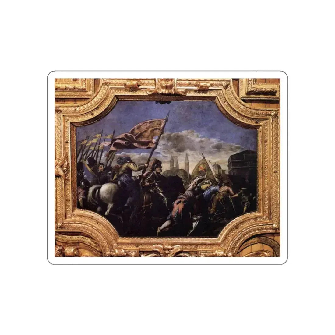 PALMA GIOVANE - Conquest of Padua (Artwork) STICKER Vinyl Die-Cut Decal White Die-Cut 2 Inch - The Sticker Space