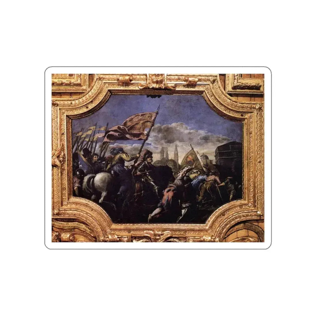 PALMA GIOVANE - Conquest of Padua (Artwork) STICKER Vinyl Die-Cut Decal White Die-Cut 5 Inch - The Sticker Space
