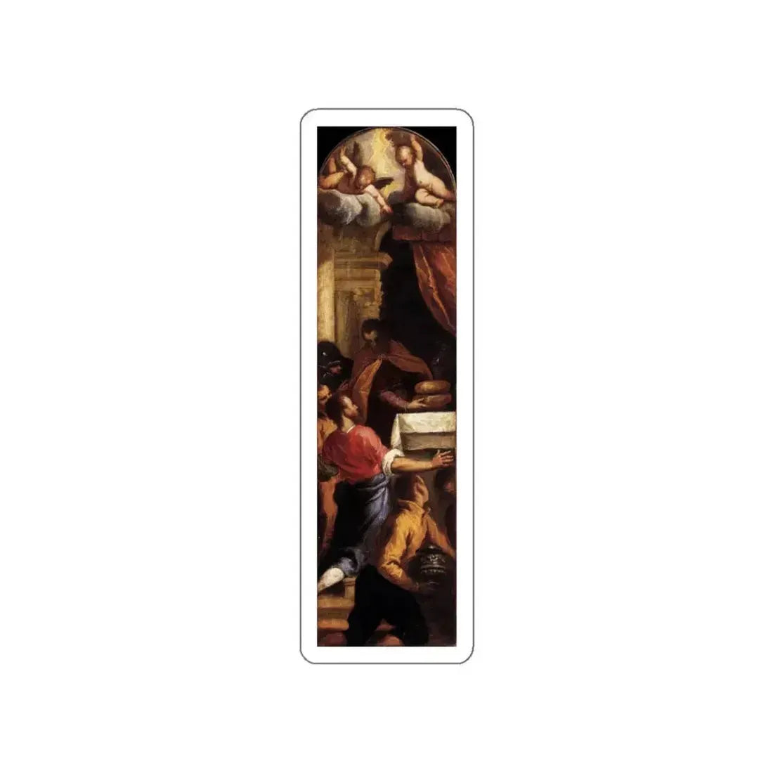 PALMA GIOVANE - David and Achimelech (Artwork) STICKER Vinyl Die-Cut Decal White Die-Cut 3 Inch - The Sticker Space