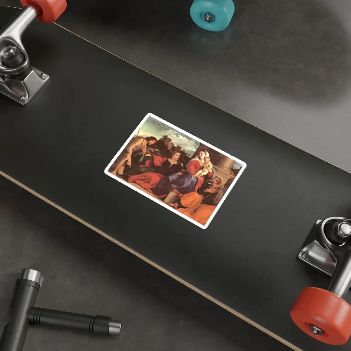 SKU:22247800960732598982 Sticker types:White Shape:Die-Cut Sizes:5" × 5"