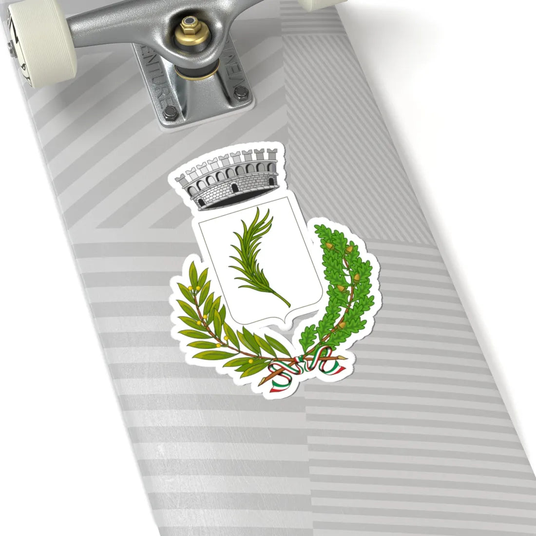 Palmariggi-Stemma (Italy) (Coat of Arms) STICKER Vinyl Kiss-Cut Decal - The Sticker Space