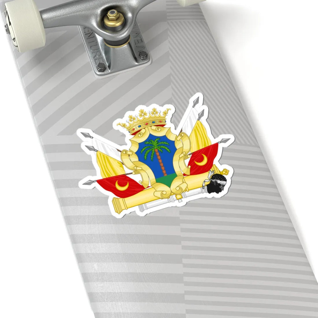 Palmi-Stemma (Italy) (Coat of Arms) STICKER Vinyl Kiss-Cut Decal - The Sticker Space