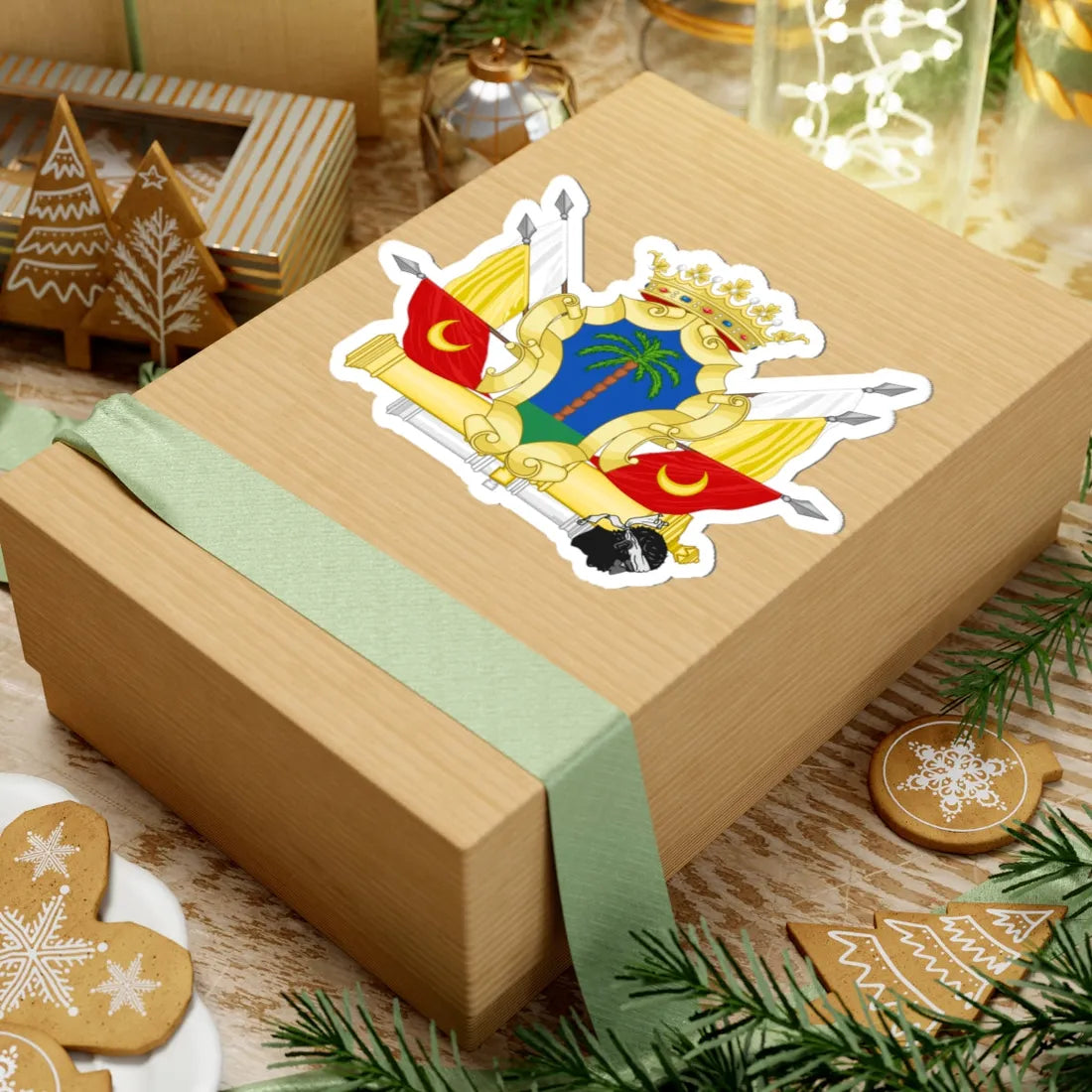 Palmi-Stemma (Italy) (Coat of Arms) STICKER Vinyl Kiss-Cut Decal - The Sticker Space