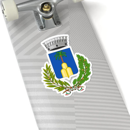 Palmoli-Stemma (Italy) (Coat of Arms) STICKER Vinyl Kiss-Cut Decal - The Sticker Space