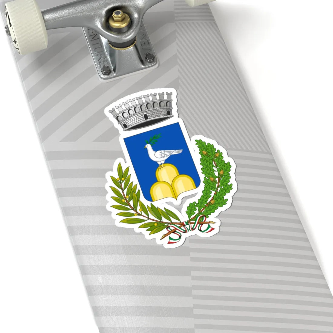 Palombara Sabina-Stemma (Italy) (Coat of Arms) STICKER Vinyl Kiss-Cut Decal - The Sticker Space