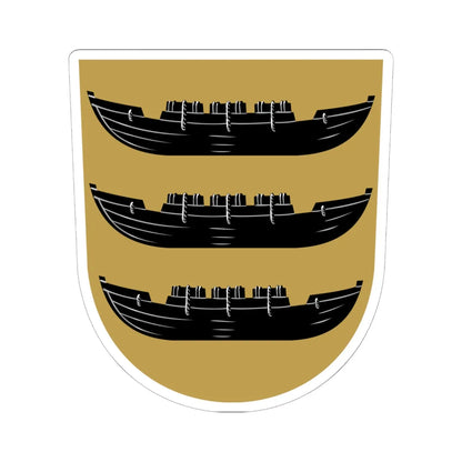 Paltamo.vaakuna (Finland) (Coat of Arms) STICKER Vinyl Kiss-Cut Decal 6 Inch White - The Sticker Space