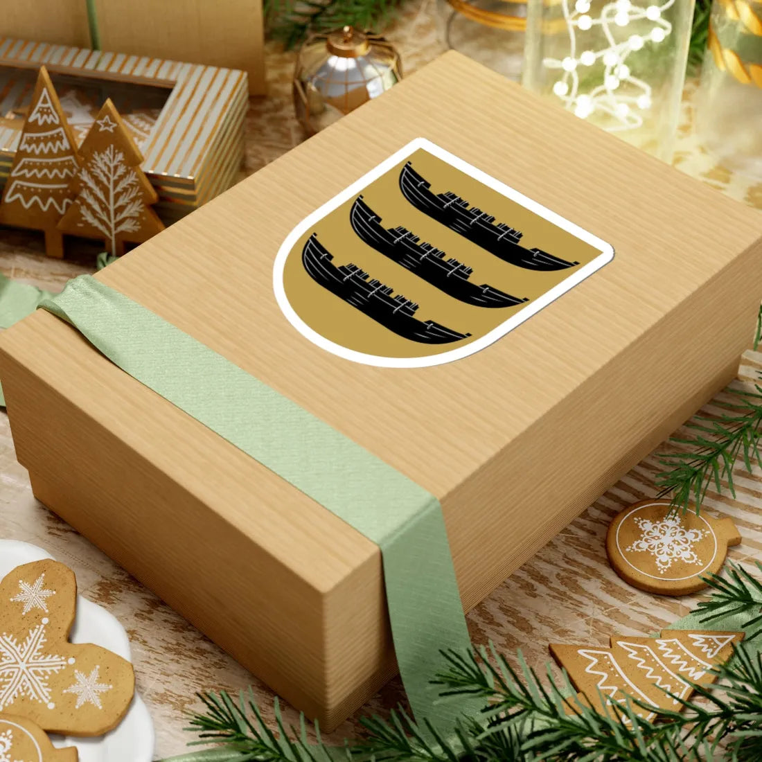 Paltamo.vaakuna (Finland) (Coat of Arms) STICKER Vinyl Kiss-Cut Decal - The Sticker Space