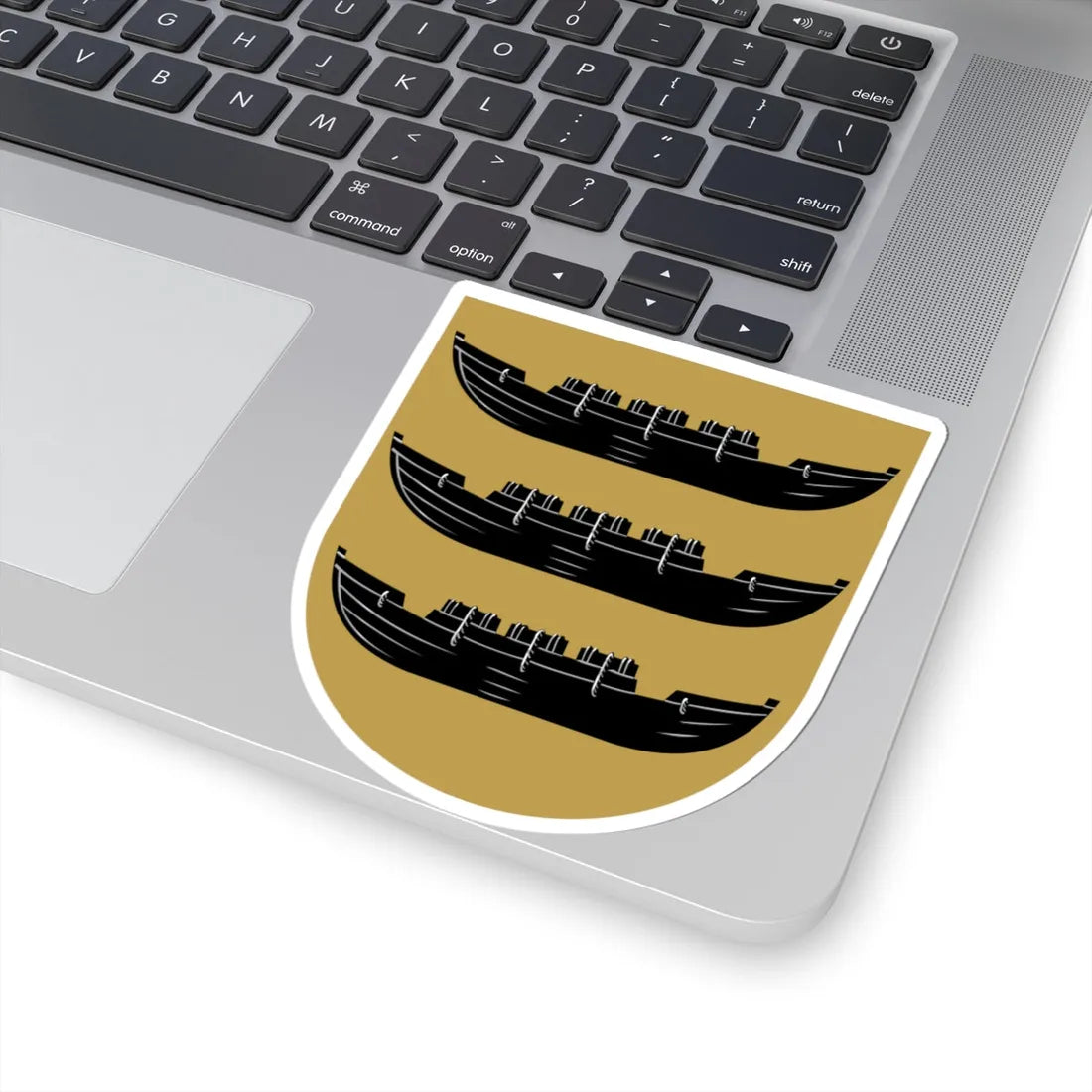 Paltamo.vaakuna (Finland) (Coat of Arms) STICKER Vinyl Kiss-Cut Decal - The Sticker Space