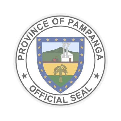 Pampanga old seal (Philippines) STICKER Vinyl Kiss-Cut Decal 2 Inch Transparent - The Sticker Space