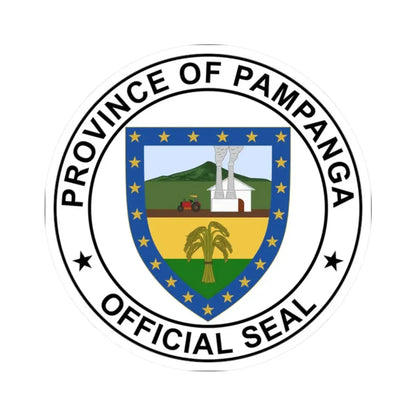 Pampanga old seal (Philippines) STICKER Vinyl Kiss-Cut Decal 2 Inch White - The Sticker Space