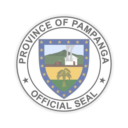 Pampanga old seal (Philippines) STICKER Vinyl Kiss-Cut Decal 4 Inch Transparent - The Sticker Space