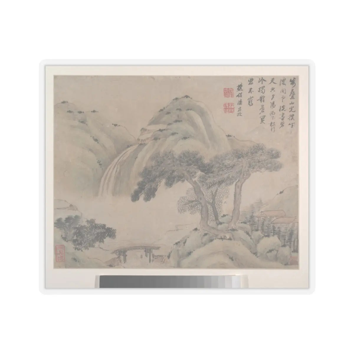 Pan Simu - Landscapes - 19th century v2 - STICKER Vinyl Kiss-Cut Decal