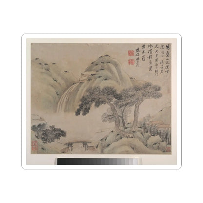 Pan Simu - Landscapes - 19th century v2 - STICKER Vinyl Kiss-Cut Decal