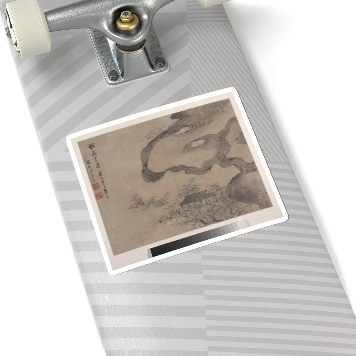 Pan Simu - Landscapes - 19th century v4 - STICKER Vinyl Kiss-Cut Decal