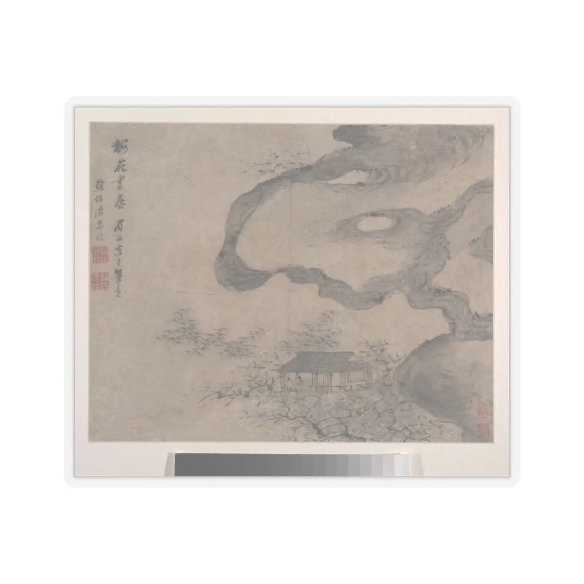 Pan Simu - Landscapes - 19th century v4 - STICKER Vinyl Kiss-Cut Decal