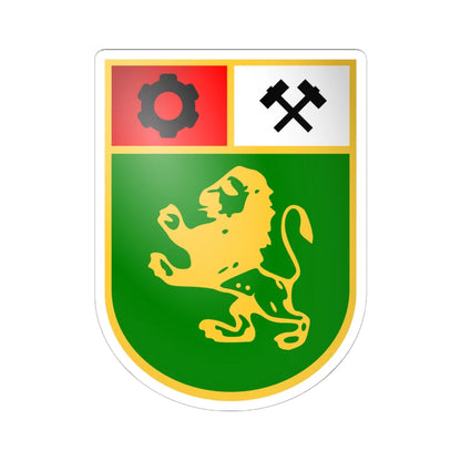 Panagyurishte-coat-of-arms (Bulgaria) (Coat of Arms) STICKER Vinyl Kiss-Cut Decal 6 Inch White - The Sticker Space