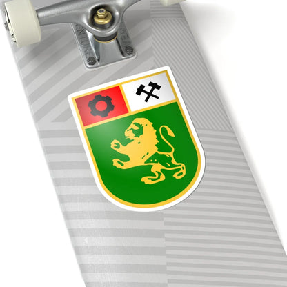 Panagyurishte-coat-of-arms (Bulgaria) (Coat of Arms) STICKER Vinyl Kiss-Cut Decal - The Sticker Space