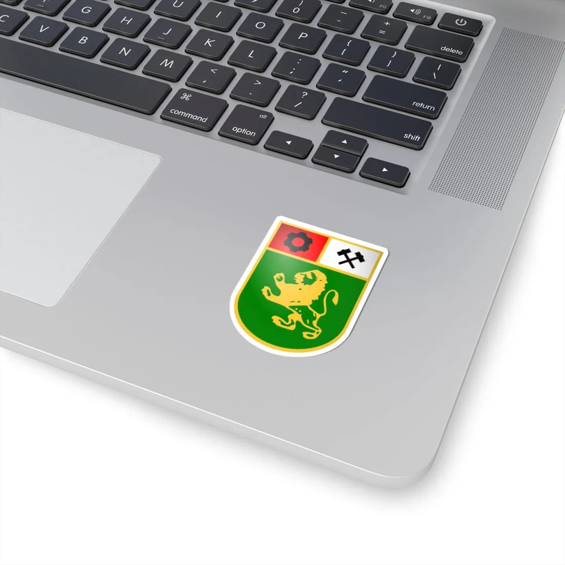 Panagyurishte-coat-of-arms (Bulgaria) (Coat of Arms) STICKER Vinyl Kiss-Cut Decal - The Sticker Space