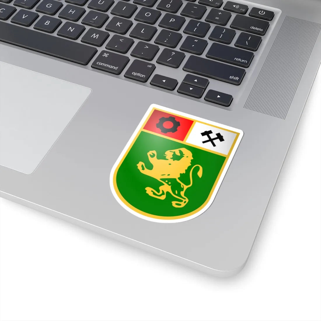 Panagyurishte-coat-of-arms (Bulgaria) (Coat of Arms) STICKER Vinyl Kiss-Cut Decal - The Sticker Space
