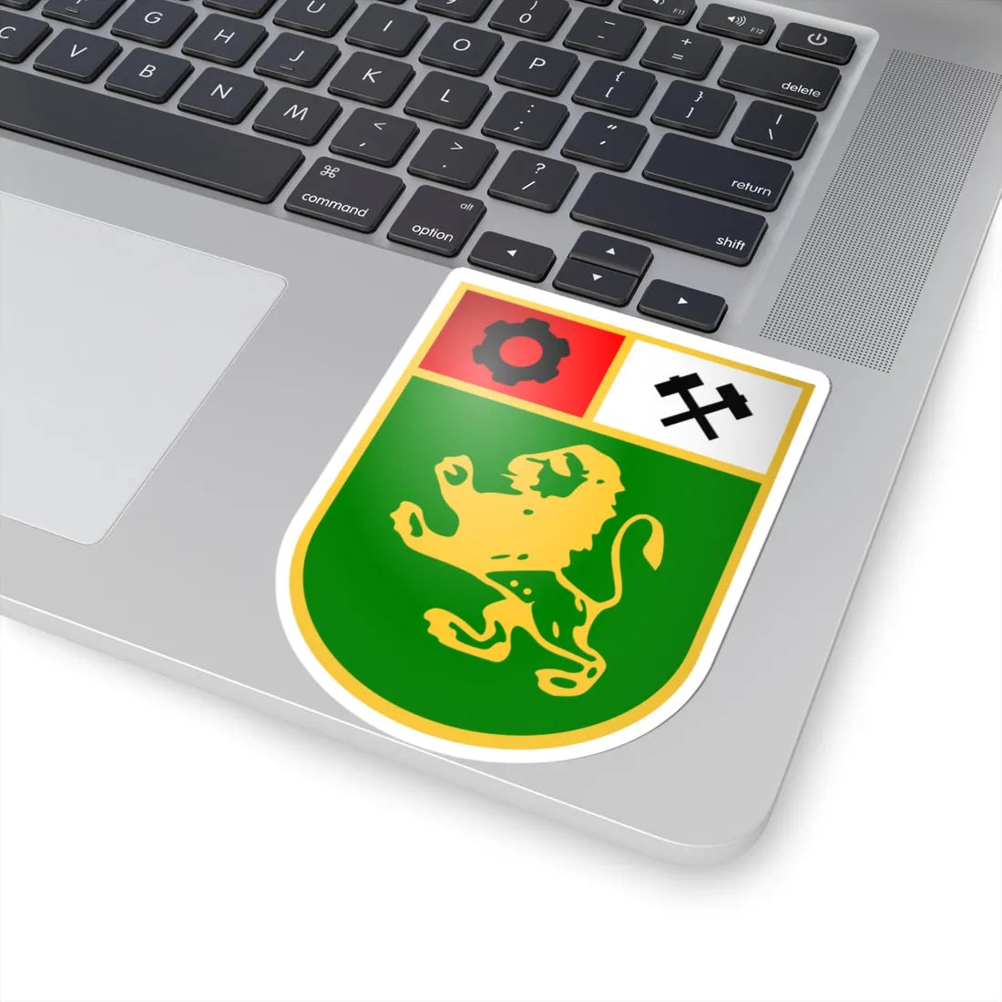 Panagyurishte-coat-of-arms (Bulgaria) (Coat of Arms) STICKER Vinyl Kiss-Cut Decal - The Sticker Space