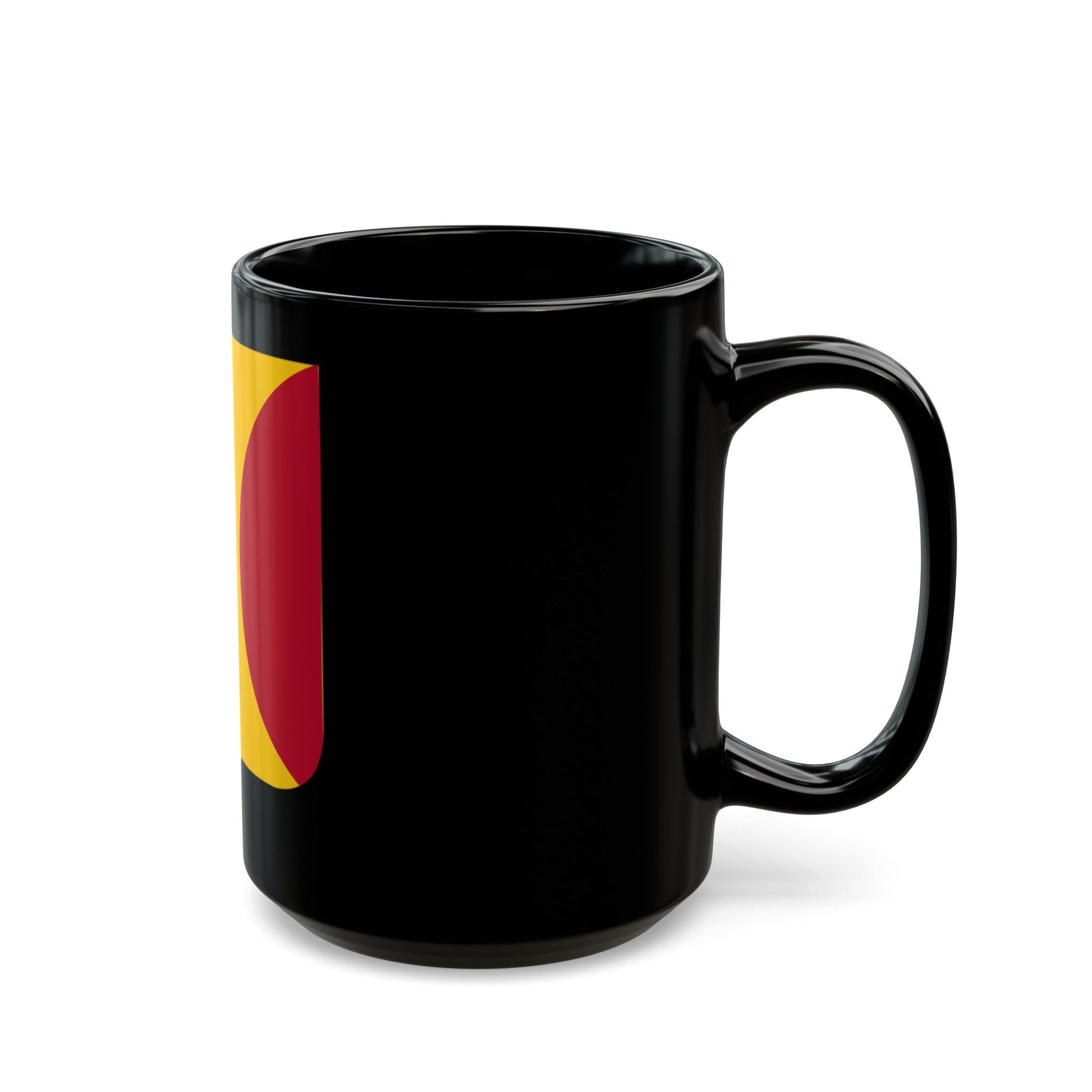 Panama Canal Department (U.S. Army) Black Coffee Mug-The Sticker Space