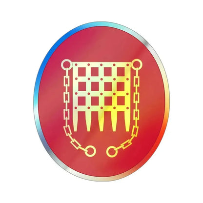 Panama Canal Division (U.S. Army) Holographic STICKER Die-Cut Vinyl Decal 5 Inch Holographic - The Sticker Space