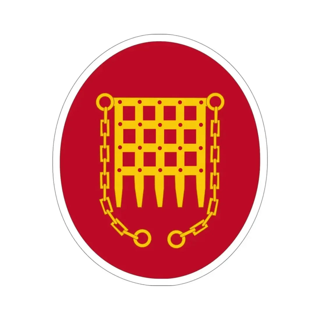 Panama Canal Division (U.S. Army) STICKER Vinyl Die-Cut Decal 4 Inch - The Sticker Space