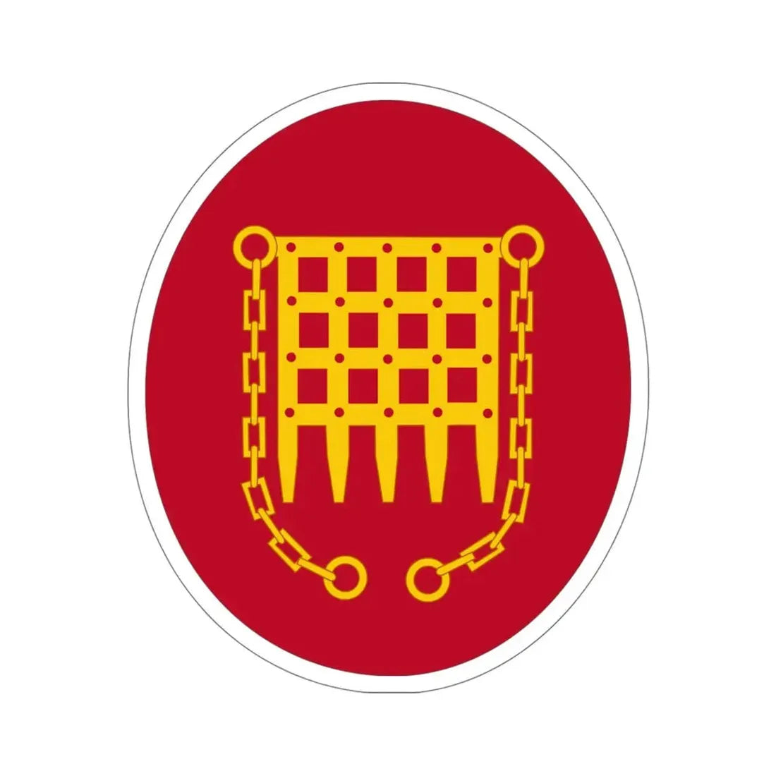 Panama Canal Division (U.S. Army) STICKER Vinyl Die-Cut Decal 5 Inch - The Sticker Space