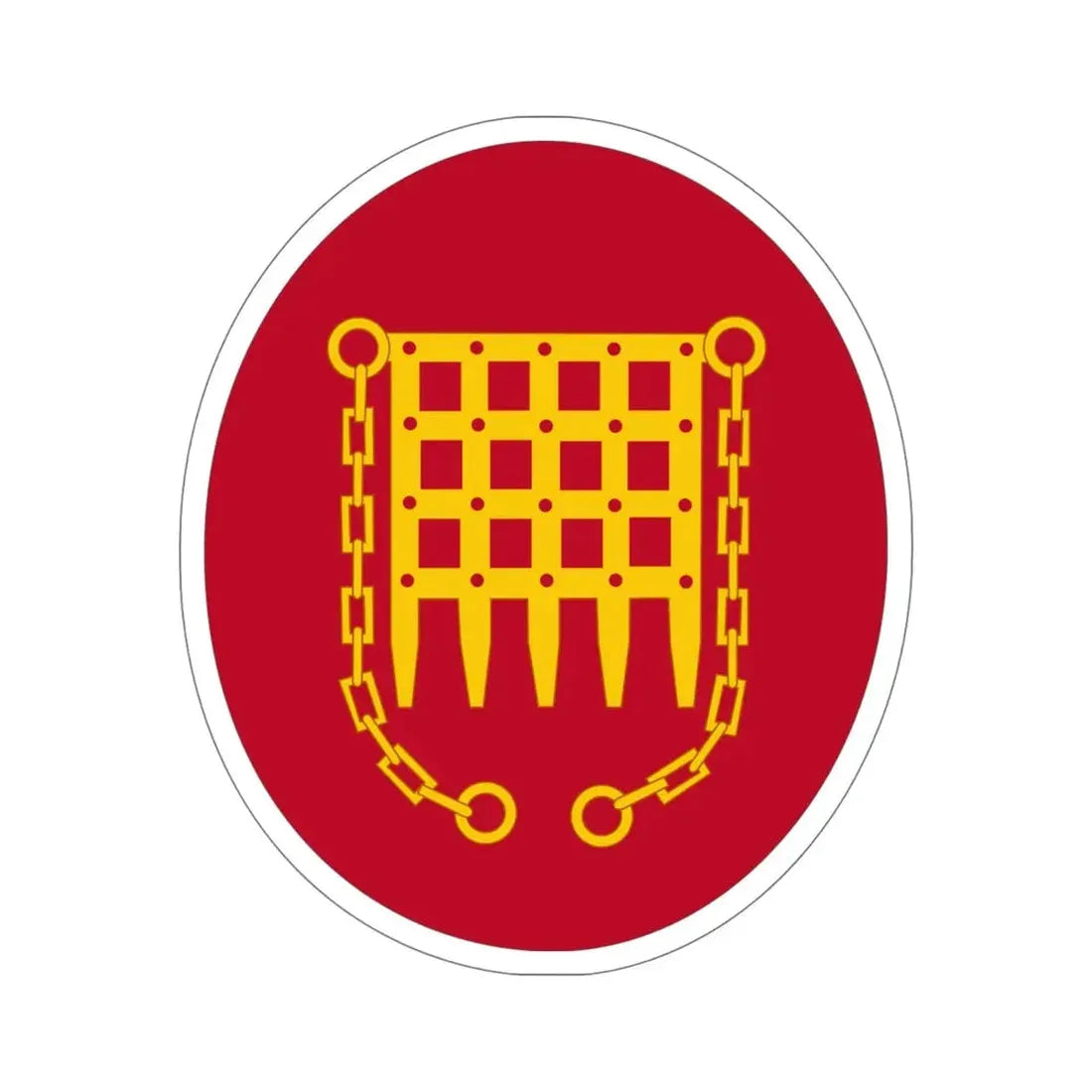 Panama Canal Division (U.S. Army) STICKER Vinyl Die-Cut Decal 6 Inch - The Sticker Space