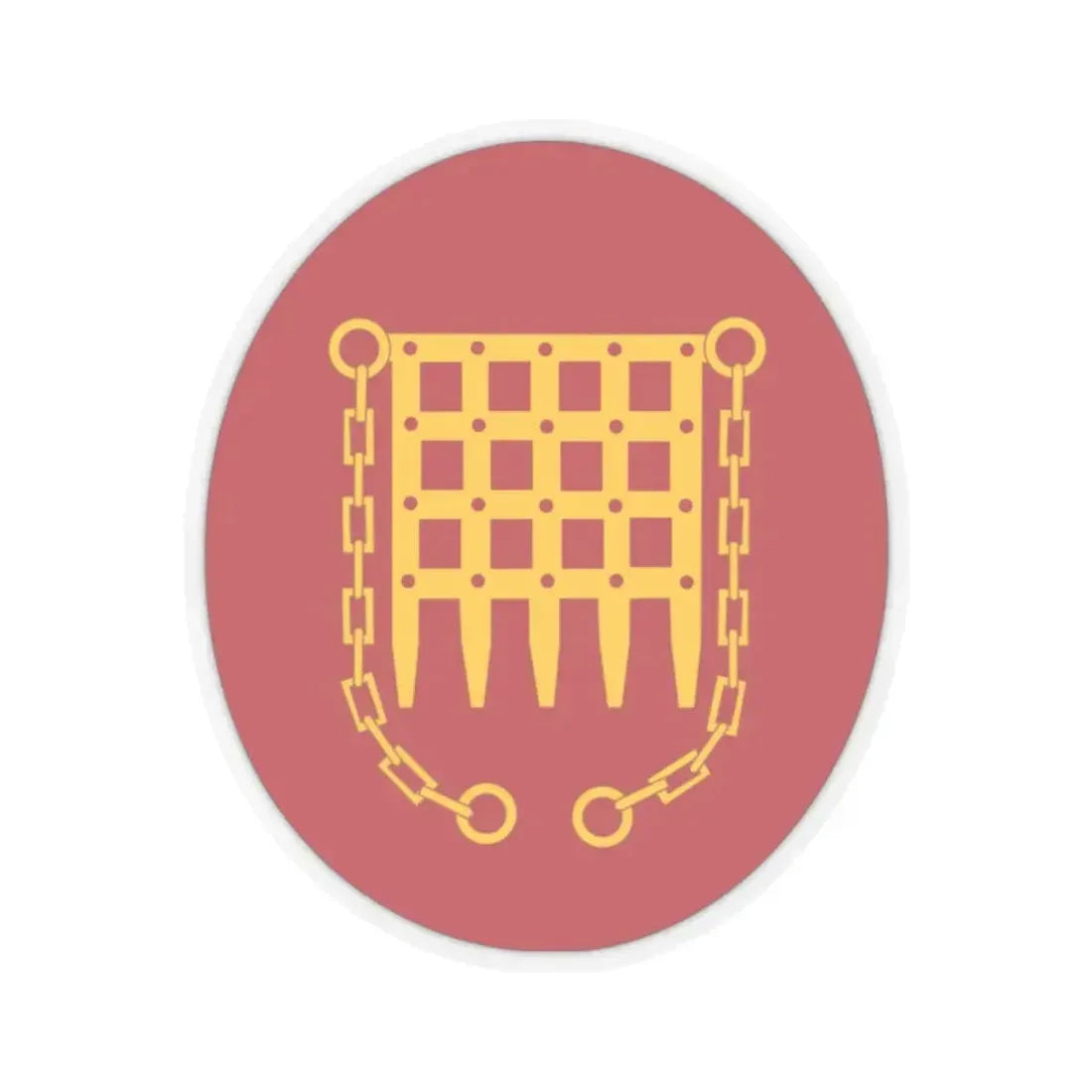 Panama Canal Division (U.S. Army) STICKER Vinyl Kiss-Cut Decal 2 Inch Transparent - The Sticker Space