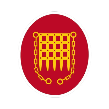 Panama Canal Division (U.S. Army) STICKER Vinyl Kiss-Cut Decal 2 Inch White - The Sticker Space