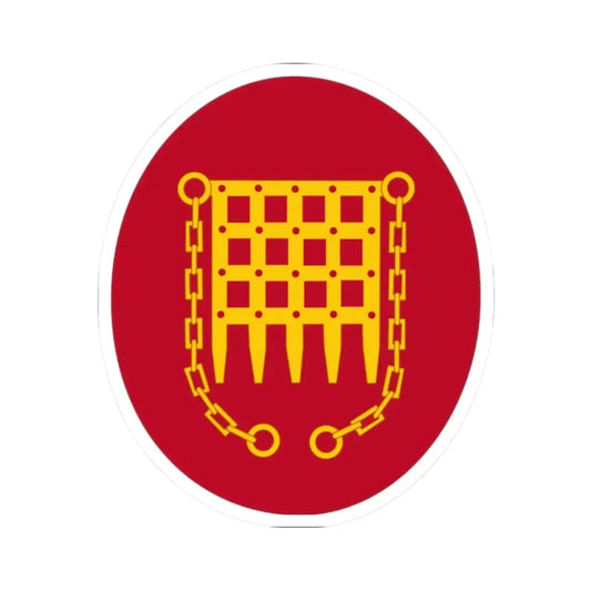 Panama Canal Division (U.S. Army) STICKER Vinyl Kiss-Cut Decal 2 Inch White - The Sticker Space