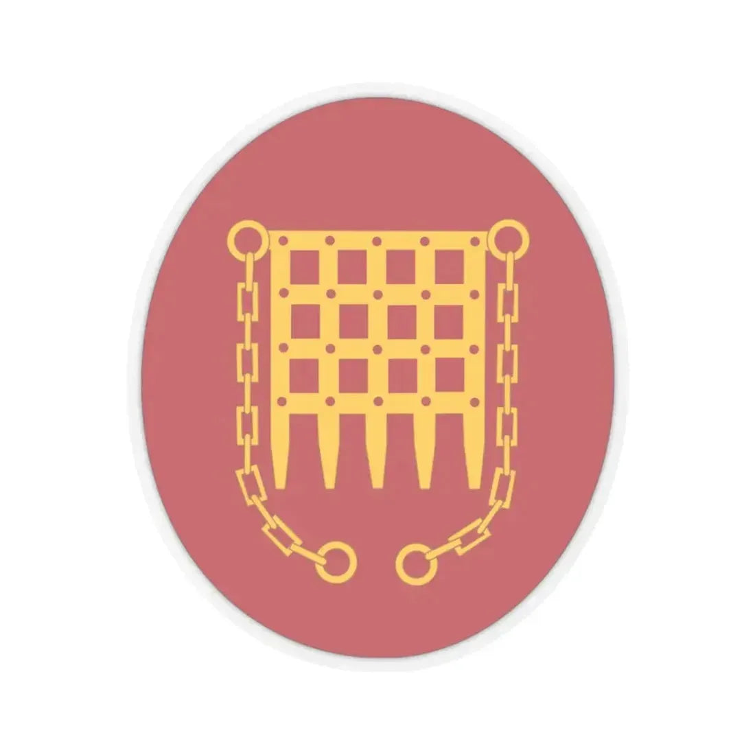 Panama Canal Division (U.S. Army) STICKER Vinyl Kiss-Cut Decal 3 Inch Transparent - The Sticker Space