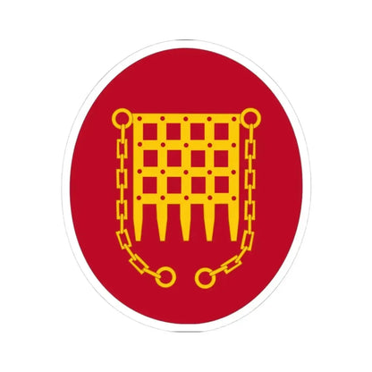 Panama Canal Division (U.S. Army) STICKER Vinyl Kiss-Cut Decal 3 Inch White - The Sticker Space