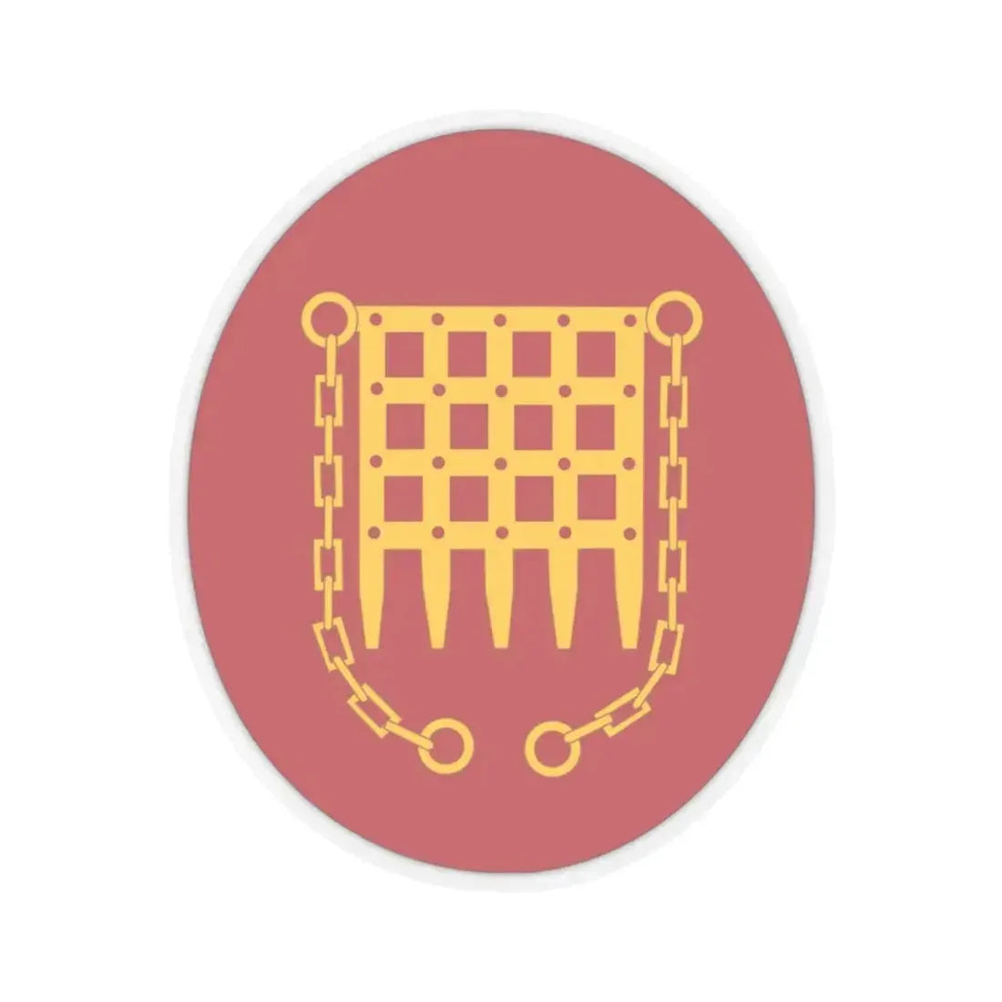 Panama Canal Division (U.S. Army) STICKER Vinyl Kiss-Cut Decal 4 Inch Transparent - The Sticker Space