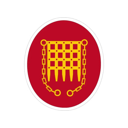 Panama Canal Division (U.S. Army) Transparent STICKER Die-Cut Vinyl Decal 5 Inch - The Sticker Space