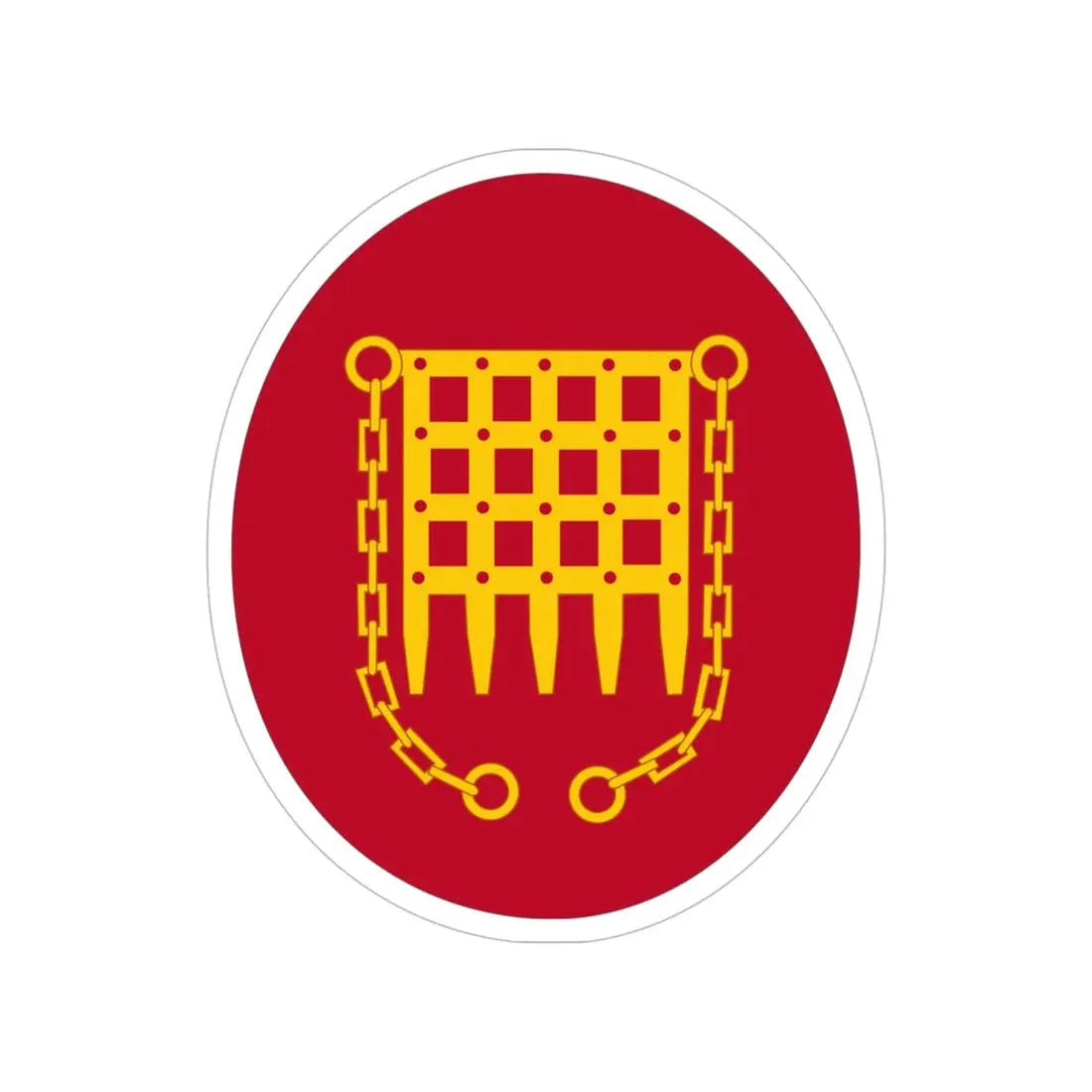 Panama Canal Division (U.S. Army) Transparent STICKER Die-Cut Vinyl Decal - The Sticker Space