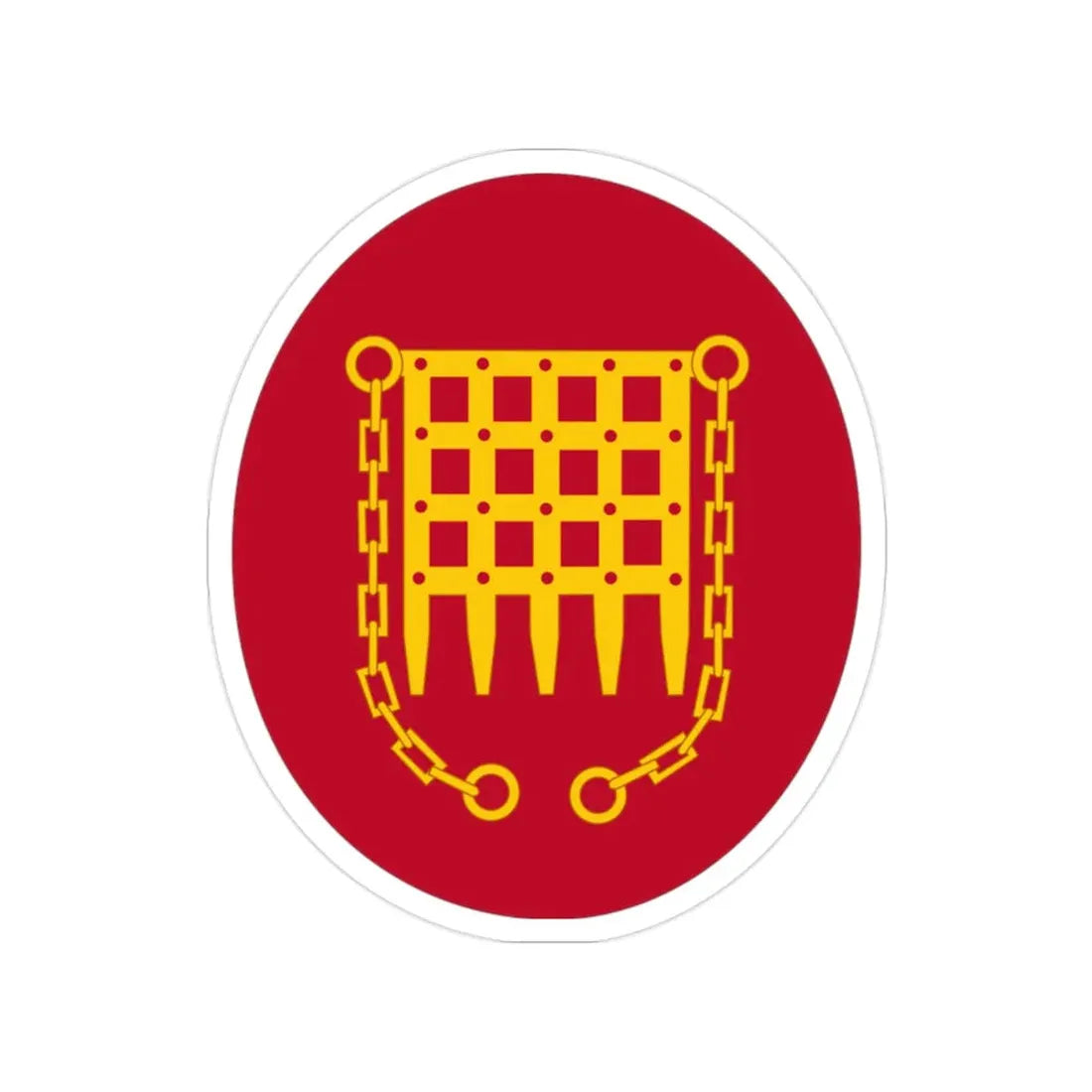 Panama Canal Division (U.S. Army) Transparent STICKER Die-Cut Vinyl Decal - The Sticker Space