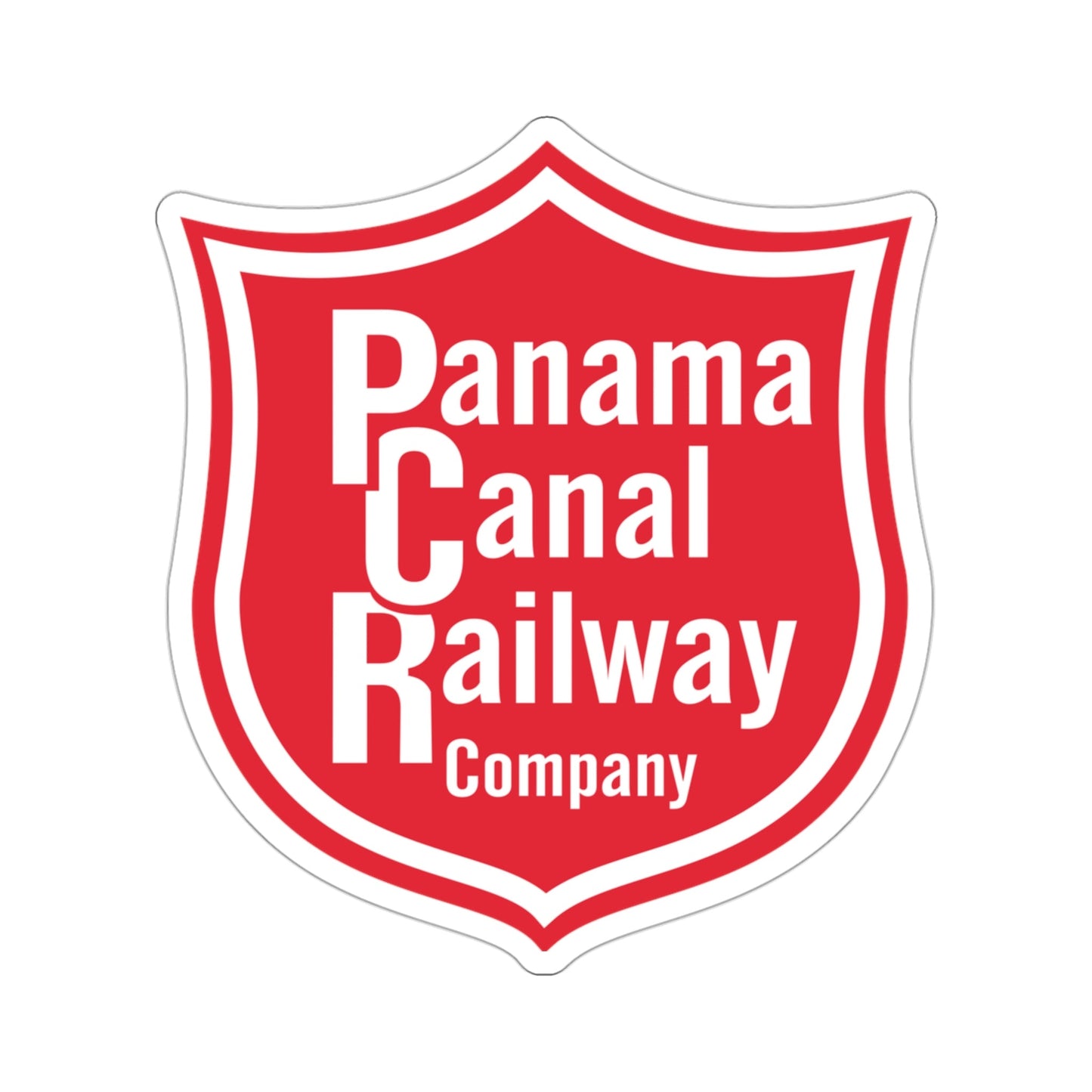 Panama Canal Railway Company STICKER Vinyl Die-Cut Decal-3 Inch-The Sticker Space