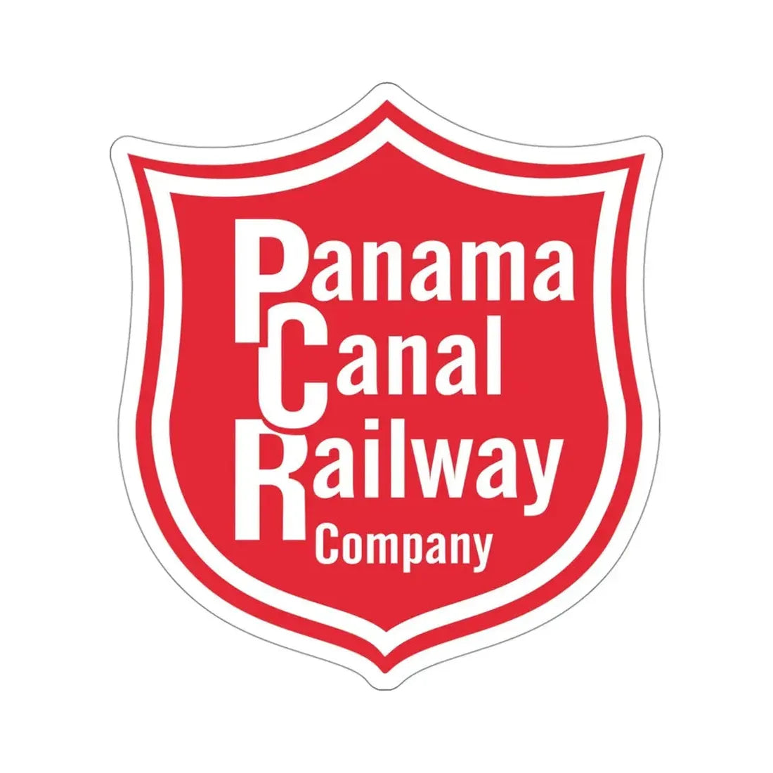 Panama Canal Railway Company STICKER Vinyl Die-Cut Decal 4 Inch - The Sticker Space